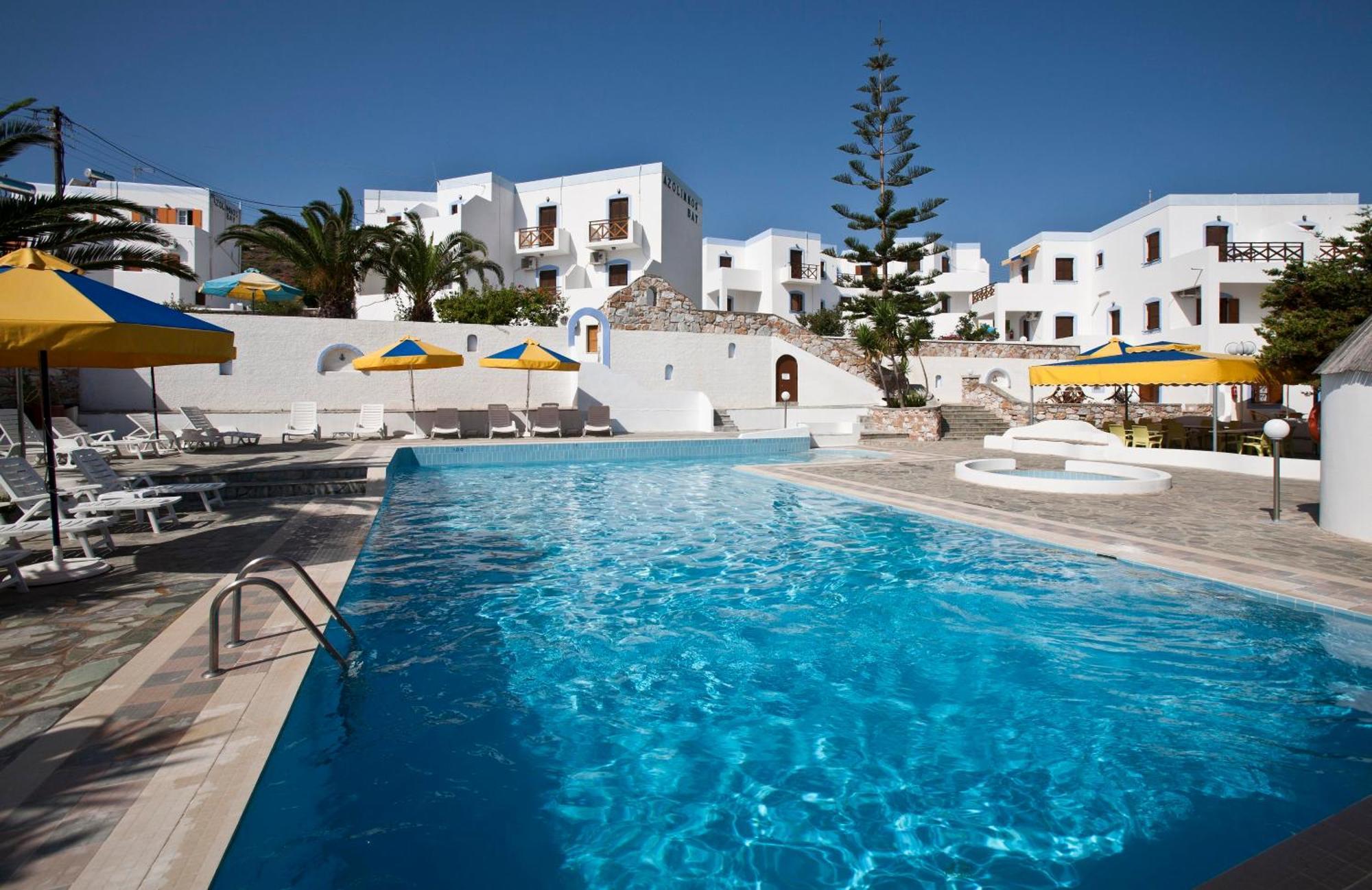 Aparthotel Azolimnos Bay Esterno foto